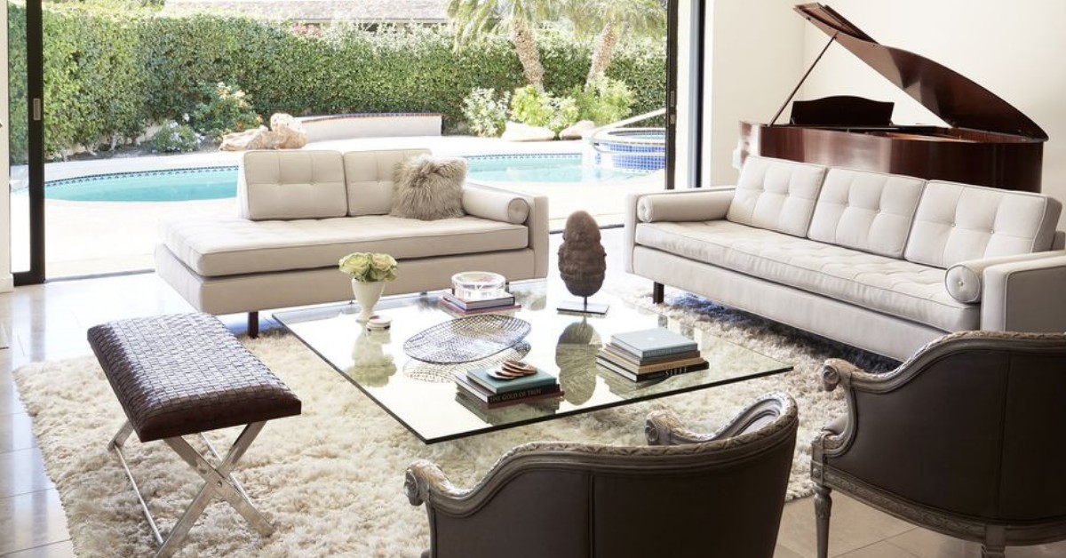 Beautiful Living Room Seating Image