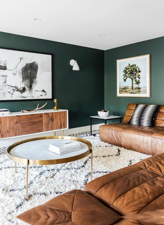 dark green walls 2 1